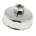 thumbnail image 6 of Oil Filter Wrench for 66mm Style Filter, Housing Caps Removal with 14 Flutes Socket Remover Tool, 6 of 8