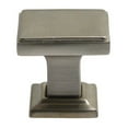 thumbnail image 4 of 992SN 1-3/8" Modern Square Cabinet Knob Satin Nickel Finish, 4 of 6