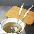 thumbnail image 2 of GOOHOCHY 2pcs cuchara ranurada cuchara de sopa cuchara de sopa de acero inoxidable skimmer utensilio de cocina, 2 of 5