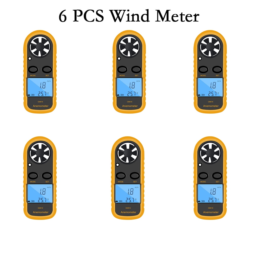 Anemometers Airflow & Air Quality High Precision Accuracy 5 2℃ High