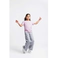 thumbnail image 2 of Solid Short Sleeve T-Shirt with Heart Pocket - Pink, 2 of 6