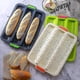 thumbnail image 4 of Nonstick Silicone Baguette Pan For French Bread Baking 3 Wave Loaves, 4 of 5