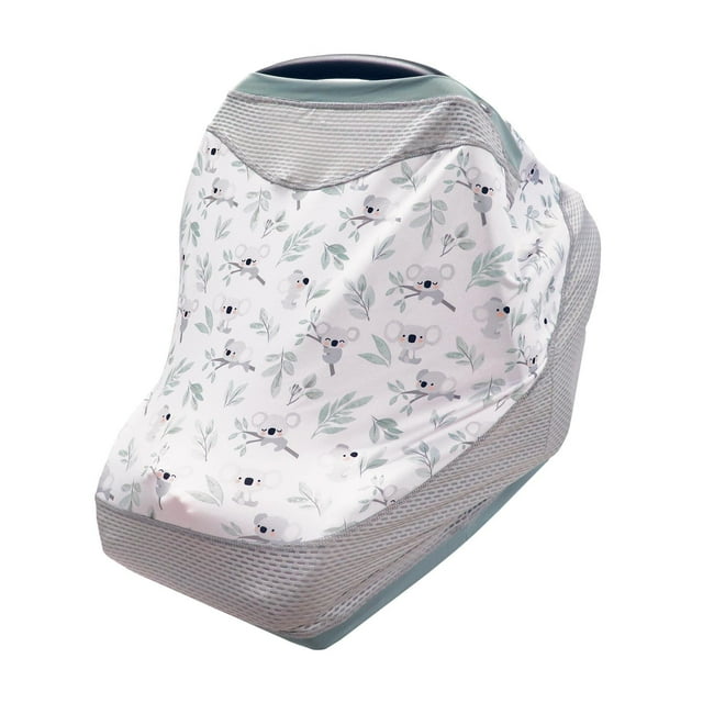 Funda para Silla de Auto Infantil Boppy Koala con Protección UPF 50+ y Malla Transpirable