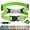 Fluorescent Green, variant on Pet Artist Nylon Reflective Cat Collar Safety Breakaway and Personalized Slide On Name ID Tag Anti-Lost