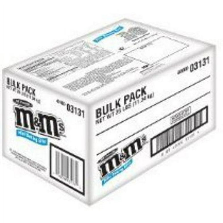 M&M's Milk Chocolate Minis - 25 lb. case