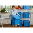 thumbnail image 4 of Rubbermaid 68.1 L (18 gal.) Roughneck® Tote- Blue, 4 of 5