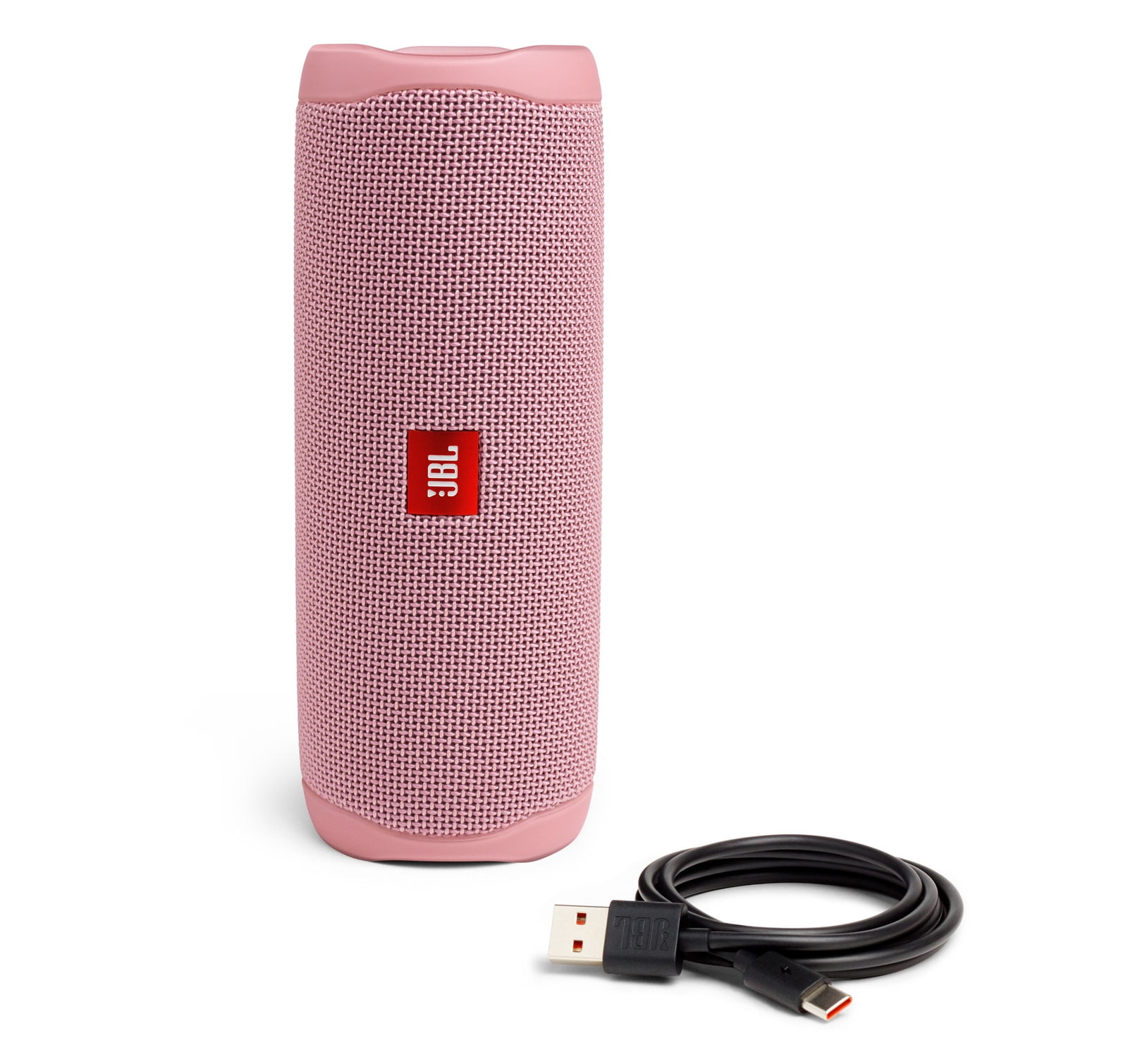 JBL Flip 5 Waterproof Wireless Bluetooth Portable Speaker, USB Cable, Pink, JBLFLIP5PINKAMPR, 2 Count  (图2)