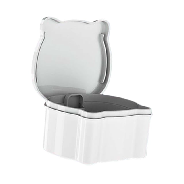 Estuche para dentadura Fernando Estuche de almacenamiento a prueba de fugas Blanco