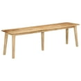 thumbnail image 1 of vidaXL Bench 160x40x45 cm Solid Wood Mango, 1 of 5