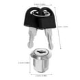 Zcyifa 1 Set Toilet Paper Dispenser Lock And Keys Set Commercial Paper