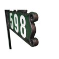 thumbnail image 4 of Super Reflective 911 Home Address Sign For Yard On 60" Two-Piece Pole - Double-Sided Complete DIY Kit - Customize Yourself In Minutes!, 4 of 5