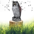 thumbnail image 4 of Acoy de Owl, Buena Decoración Métodos Ecológicos Estatua de Búho Duradero, Para Suministros de Baedo Hotel de Jardín Uso de Casa, 4 of 7