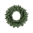 thumbnail image 2 of Miwamany Artificial Christmas Pine Wreath 18Inch, Full Realistic Needle Front Door Wreath, Indoor Outdoor Xmas Home Wall Window Decorative Garland, 2 of 7