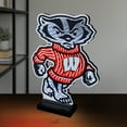 thumbnail image 5 of Wisconsin Badgers LED Infinity Logo Light, 5 of 7