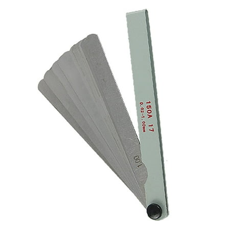 Unique Bargains 0.02-1mm Metric Gap Feeler Gauge Folding Measure Tool