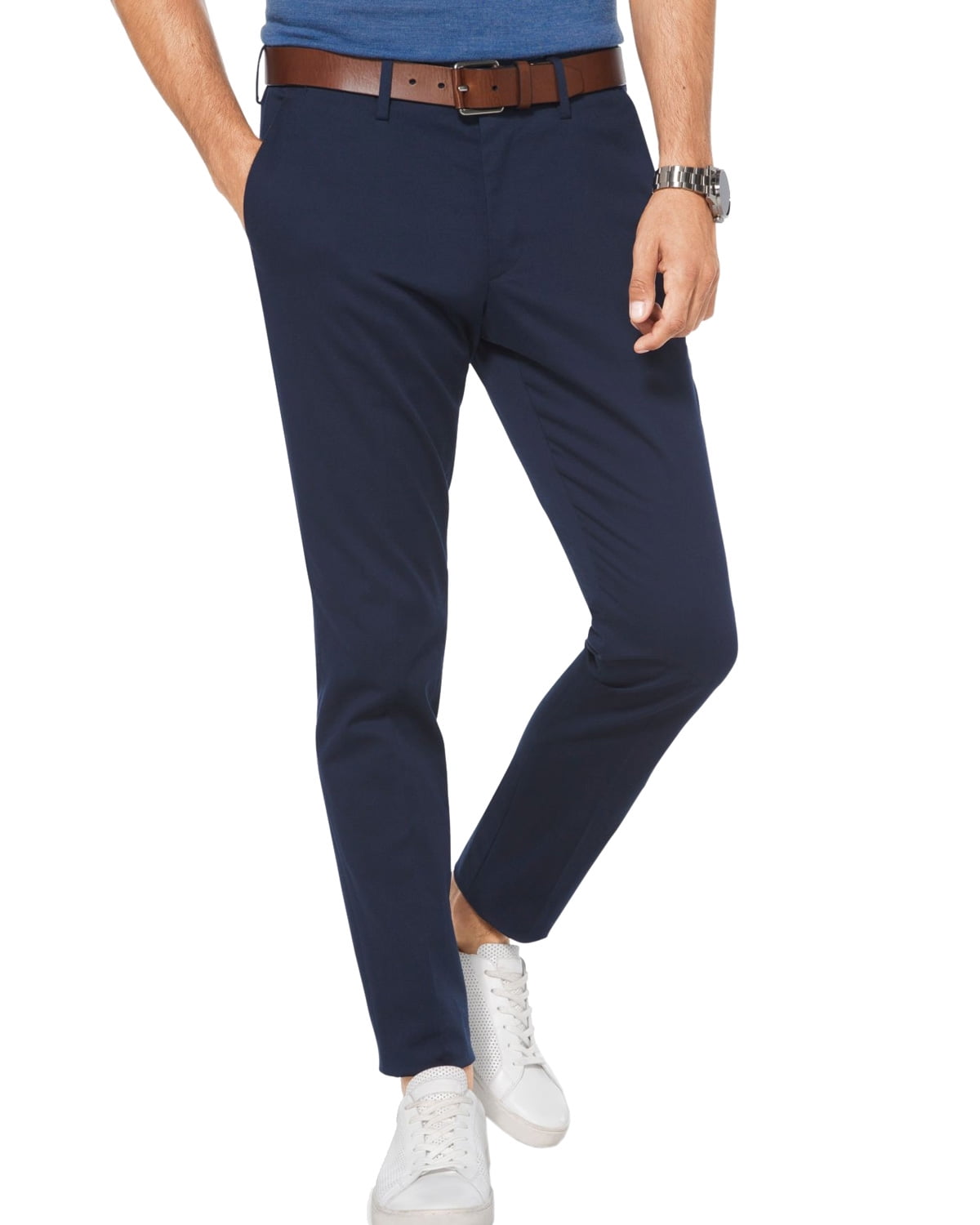 michael kors pants mens blue
