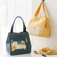 thumbnail image 2 of Bearachild Fiambrera para hombre, bolsa con asa, contenedor de comida de trabajo, bolso de mano, fiambrera portátil, cocina, oficina, reutilizable, Picnic, Cocina y Comedor Cordón Azul Oscuro Bearachild HA069240-08, 2 of 6