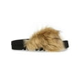 thumbnail image 2 of Steve Madden Womens Amari Faux Fur Comfort Insole Footbed Sandals, 2 of 5