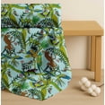 thumbnail image 4 of Soimoi Cotton Voile Fabric Branches,Parrot & Leopard Jungle Print Fabric by Yard 42 Inch Wide, 4 of 7