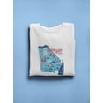 thumbnail image 3 of Map Of Georgia Paint Sweatshirt Women -Image by Shutterstock, Female XX-Large, 3 of 4
