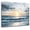 Grey, variant on Ocean Purple Lavender Wall Art Coastal Beach Purple Flower with Butterfly Canvas Wall Art Blue Sky and White Cloud Wall Decor for Living Room Bedroom Bathroom Office Framed Ready to Hang