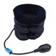 thumbnail image 2 of Dispositivo de tracción cervical inflable de 3 capas Alivio del dolor Camilla de cuello ajustableAzul oscuro, 2 of 9