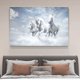 thumbnail image 4 of Póster de lienzo con caballos blancos corriendo por el agua, decoración de dormitorio, paisaje deportivo, decoración de oficina, regalo, estilo marco, 20 x 30 cm, 4 of 8