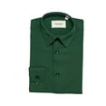 thumbnail image 2 of Adam Baker Boy's Regular Fit 4-Way Stretch Long Sleeve Solid Dress Shirt - Colors, 2 of 2