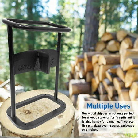 Kindling Jack - The 4 Way Firewood Kindling Tool – Wood Log Splitter – Blade Wedge - Replaces Hand Axes - Patent