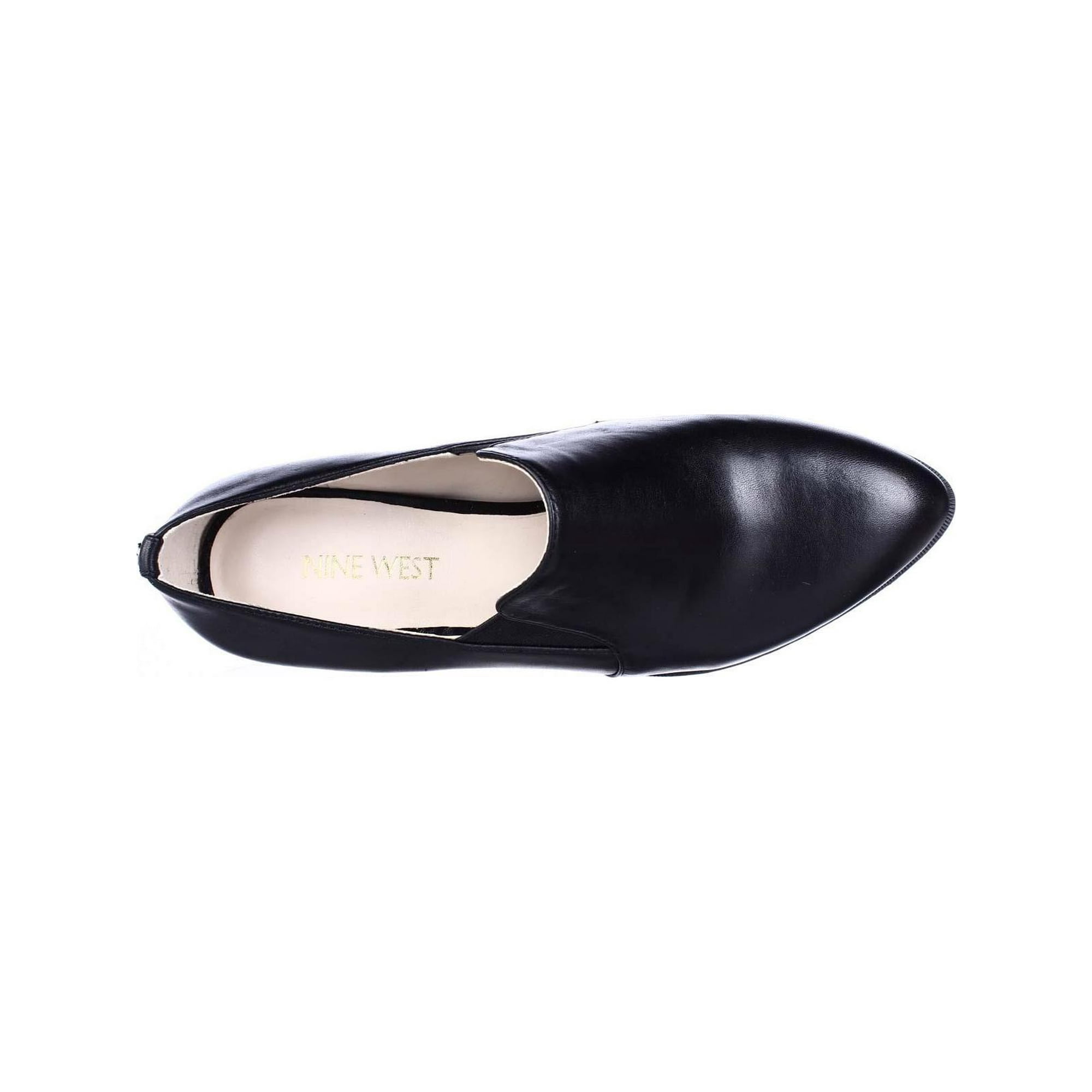 Nine West Lightning Lug Sole Pointed Toe Slip On Loafers Black Walmart