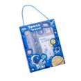 thumbnail image 1 of 6 Pcs/set Cute 3D Cartoon Stationery Set Pencil Notebook Ruler Eraser Set School Children Learning Gift Box Supplies, 1 of 4