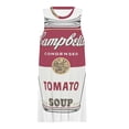 thumbnail image 3 of Campbell's soup pattern Spring Summer Dresses for Women Fashion T-shirt Dress Casual Sleeveless Loose Sundress with Pockets, 3 of 5