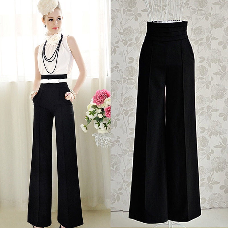 high waist loose pants