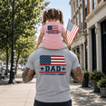 thumbnail image 3 of Dad Daughter Matching Shirts, Patriotic American Flag Dad And Daughter Outfit, Father's Day Gift For Dad, 3 of 7