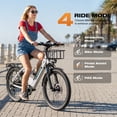 thumbnail image 5 of ASKGO 749W rated electric bike for adults teens, 48V 10Ah built-in battery, 35 miles range, 26 in mountain ebike, 7 speeds, step-through, ages 16+, UL2849, 5 of 11