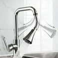 thumbnail image 4 of RENACLIPY Sink Spray Nozzle Faucet Sprayer Stainless Steel Silver 1Set for Public Places, 4 of 5