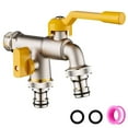 thumbnail image 1 of TIELUTT Garden Faucet 1/2 Inch Brass Faucets for Kitchen Head Kitchen Remodeling Software Kitchen Drinking Water Faucet down Kitchen Faucet Replacement Head with Light Service Faucet 830aa, 1 of 8