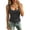02 Gray, variant on Weiqiqre Oversized Tshirts for Women Flower Print Crewneck Tank Tops Graphic Curved Hem Sleeveless Tops Summer Casual Loose Fit Shirts