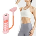 thumbnail image 1 of Dispositivo de entrenamiento de respiración para exhalación, entrenamiento pulmonar compacto con contador Rosa, 1 of 8