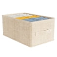 thumbnail image 3 of Foldable Closet Organizer Bins Storage Bins Organizer Containers for Shelves Home Office Clothes, 3 of 4