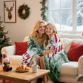 thumbnail image 4 of JLFNYA Christmas Blanket, 40" x 52" Christmas Throw Blanket, Christmas Blankets, Flannel Tree Blanket, Forest Snow Scene Printed Blanket, Double Sided Plushs Nap Blanket, Christmas Gifts for Women, 4 of 7