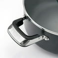 thumbnail image 4 of Alpine Cuisine 8 Quart Aluminum Non-Stick Pot with Tempered Glass Lid, 4 of 5