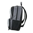 thumbnail image 6 of Fuel Unisex Valiant Backpack, Black White Checkered, 6 of 6