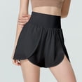 thumbnail image 2 of Gibobby Leggings cortos de yoga para mujer Pantalones cortos para mujer con bolsillos Cintura alta Pantalones cortos de entrenamiento para correr Gimn(Negro,G), 2 of 5