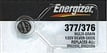 Energizer 377/376 - SR626 Silver Oxide Button Battery 1.55V - 5 Pack + FREE SHIPPING