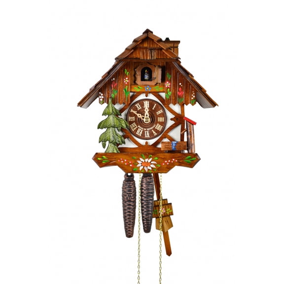 Cuckoo Clock Half-timbered, Chimney Sweep