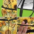 thumbnail image 5 of SunFlowers Garden Tools Bag, Water-proof Oxford Garden Tote Home Organizer Gardening Tool Bag Kit Holder with 8 Pockets for Indoor and Outdoor Gardening(Tools Not Included), 5 of 6