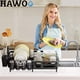 thumbnail image 2 of HAWOO Escurridor de Trastes Acero Inoxidable, Expandible Escurridor de Platos con Sistema de Drenaje Autom&aacute;tico, Estantes Fregadero de Cocina para Vasos Sostiene Utensilios Tablas de Picar, 2 of 9