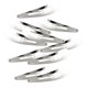 thumbnail image 1 of Pinzas para el pelo Los clips de pelo de las horquillas del metal de la astilla 10pcs agarran el diseño 7cm de la gota del agua del barrette Los 7cm Magideal Pinzas para el pelo, 1 of 7