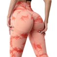 thumbnail image 1 of Tie dye yoga Pantalones Deportivos leggings Señoras Sin Costuras Cintura Alta Push Up Mujer Medias Fitness Entrenamiento Ropa Deportivapangjing, 1 of 4